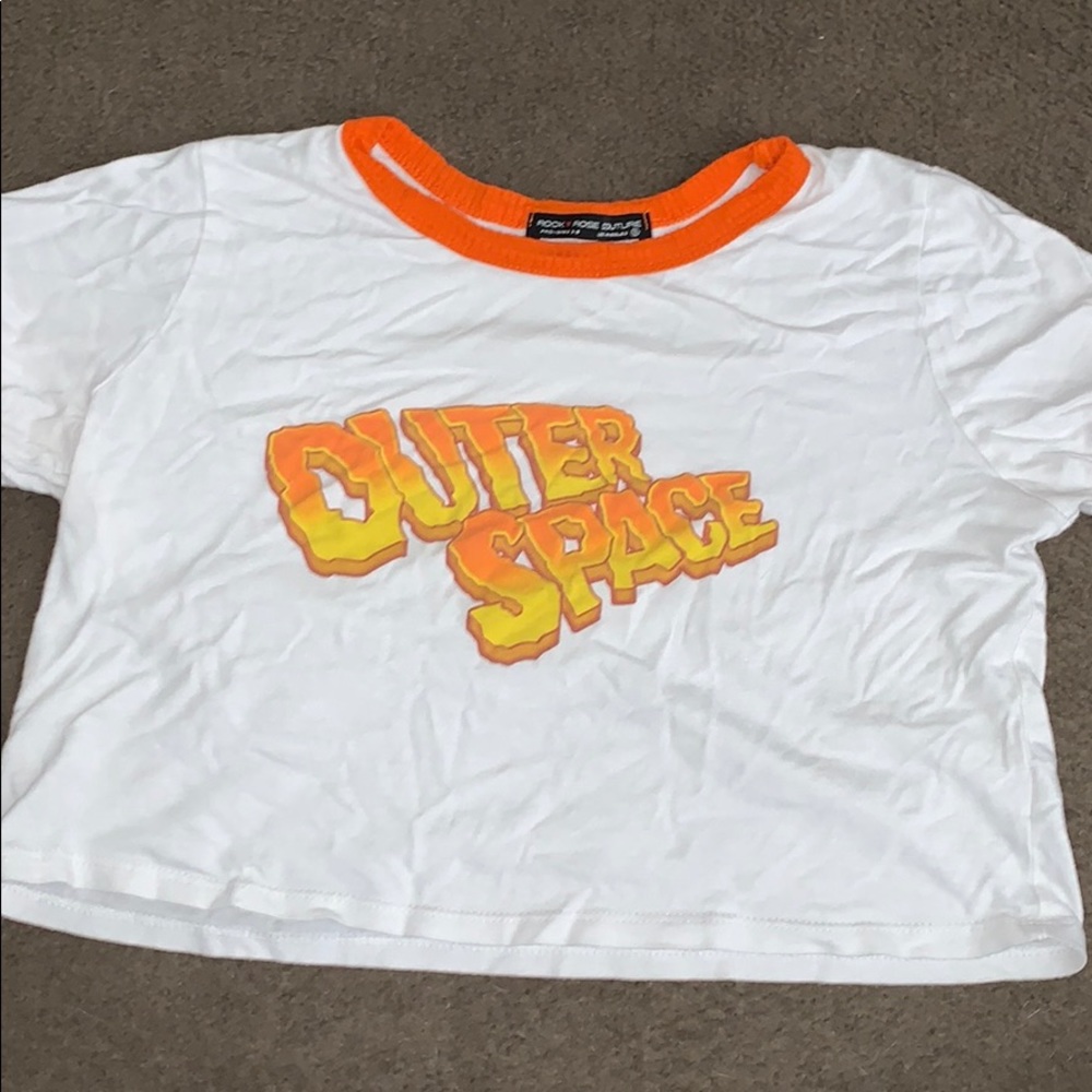 Outer Space Crop top